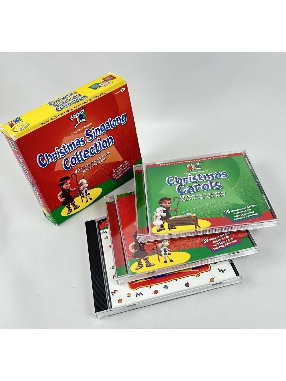 Cedarmont Kids : Christmas Singalong Collection CD x3 **Tested**
